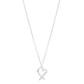 Sterling Silver Paloma Picasso Loving Heart Love Pendant Necklace