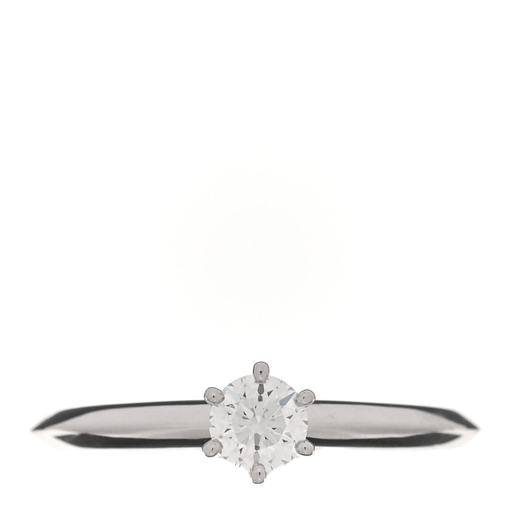 Platinum Diamond .25ct Solitaire Engagement Ring 49 5