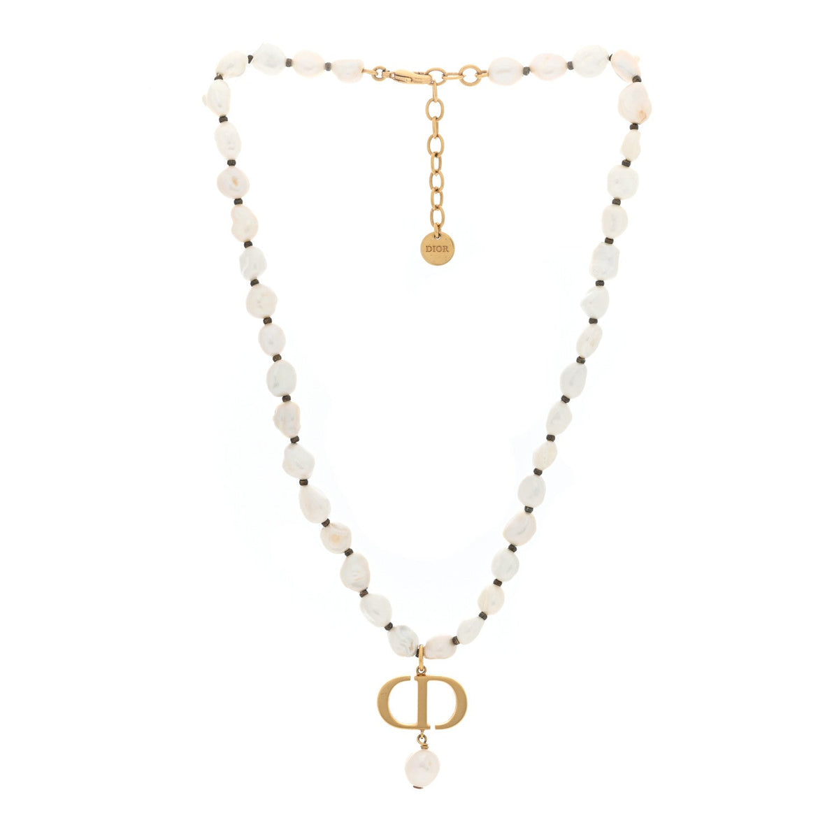 Pearl 30 Montaigne Choker Necklace Gold