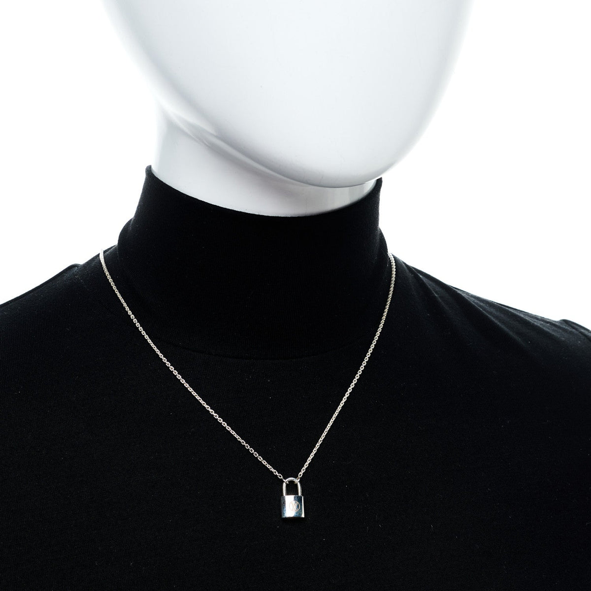Sterling Silver Lockit Necklace