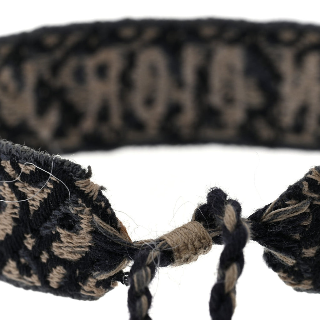 Woven Cotton J'Adior Friendship Bracelet Set Navy