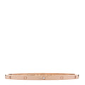 18K Pink Gold 6 Diamond Small LOVE Bracelet 19