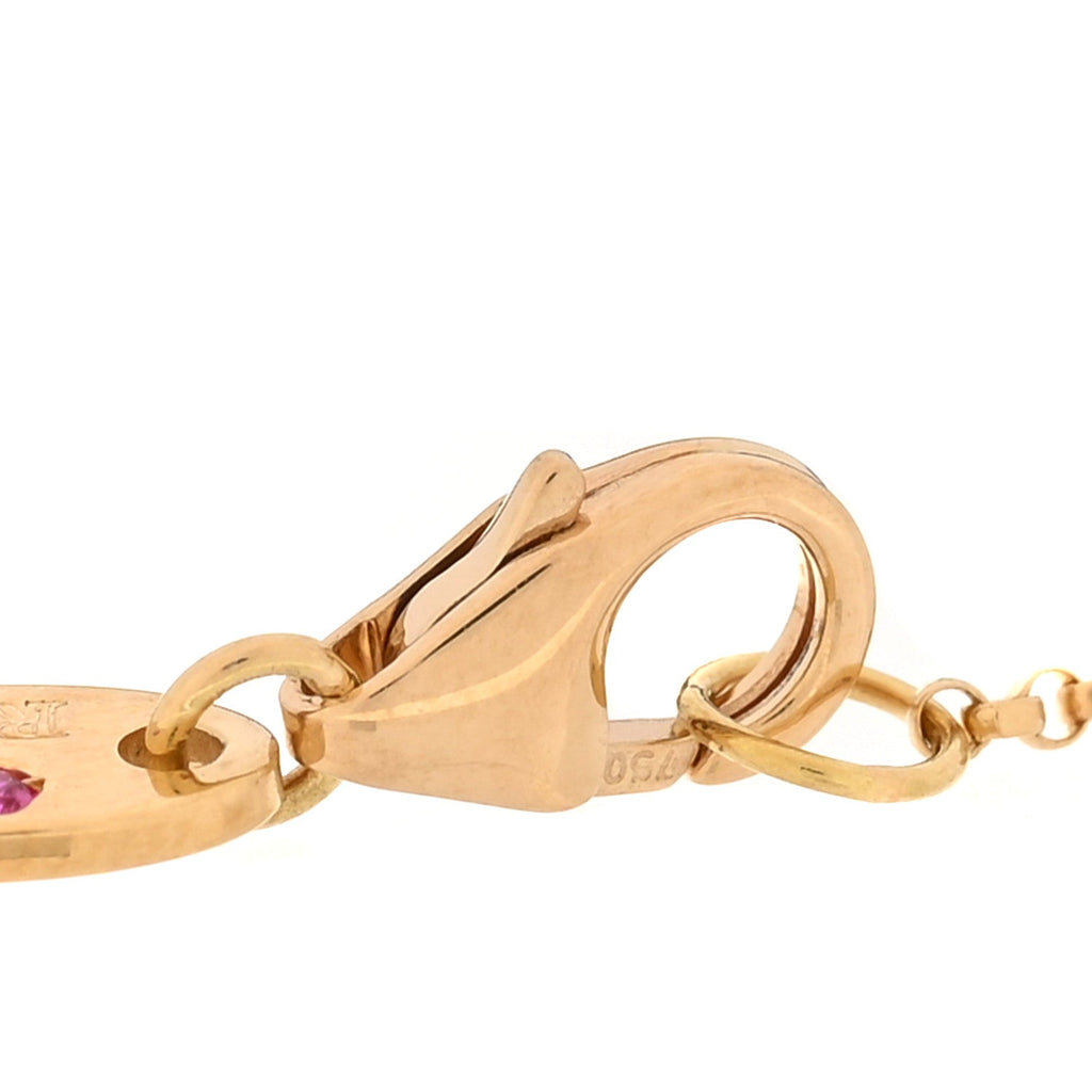 18K Yellow Gold Diamond Verona Love by the Inch Station Bracelet