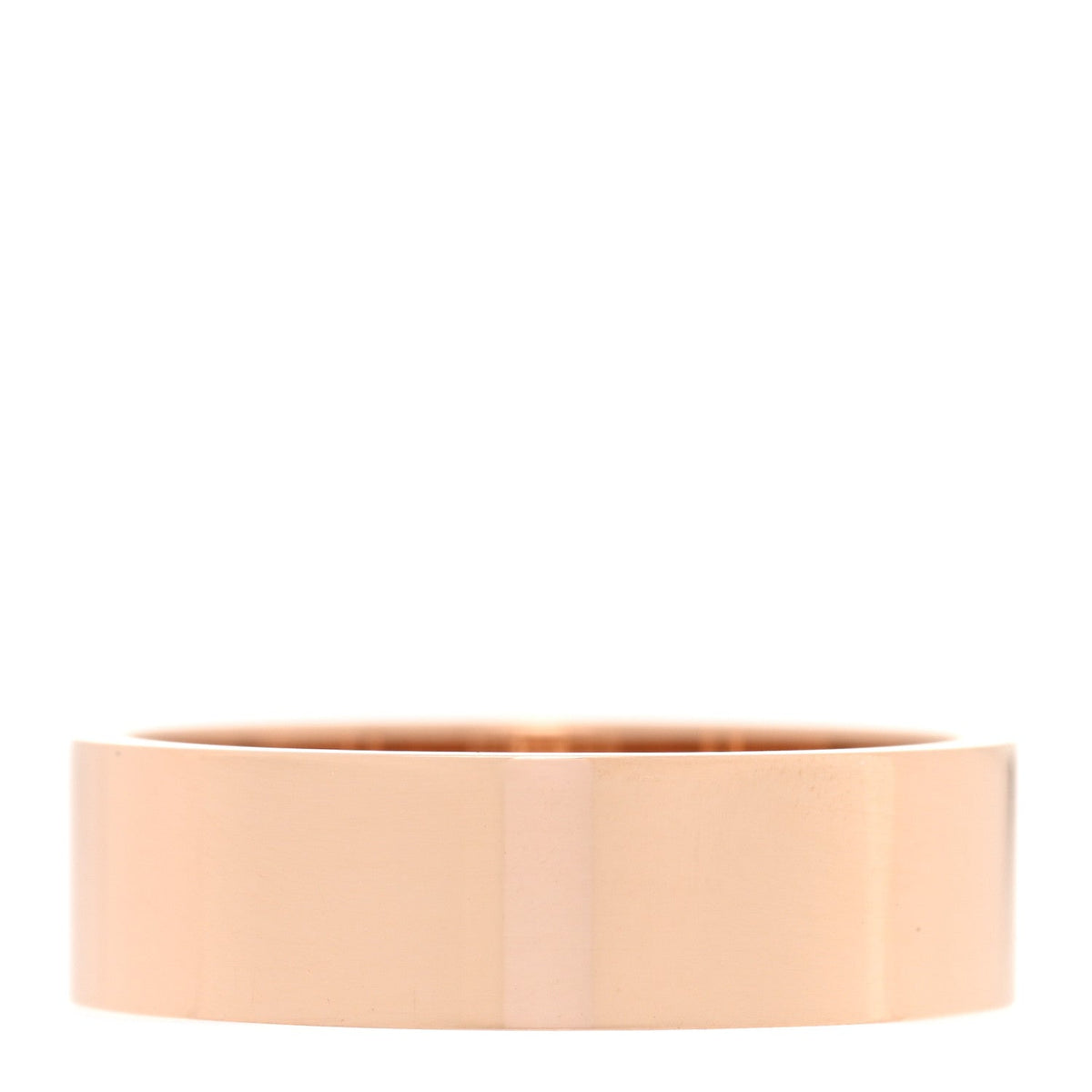 18K Rose Gold Diamond PM H D'Ancre Ring 54 7