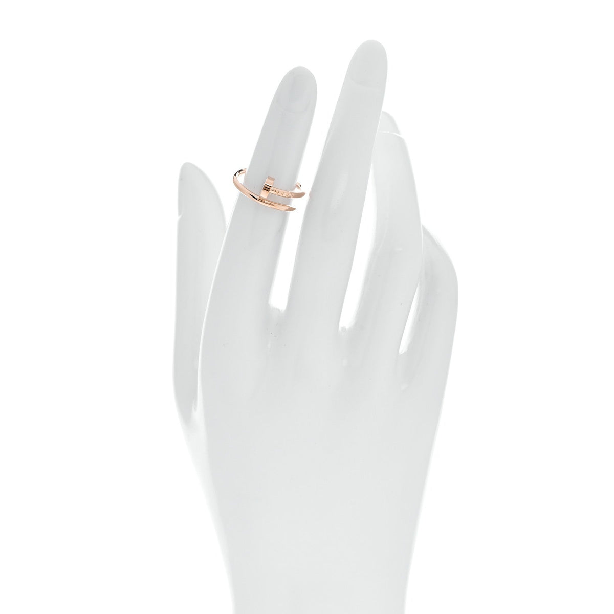 18K Pink Gold Small Juste Un Clou Ring 49 5