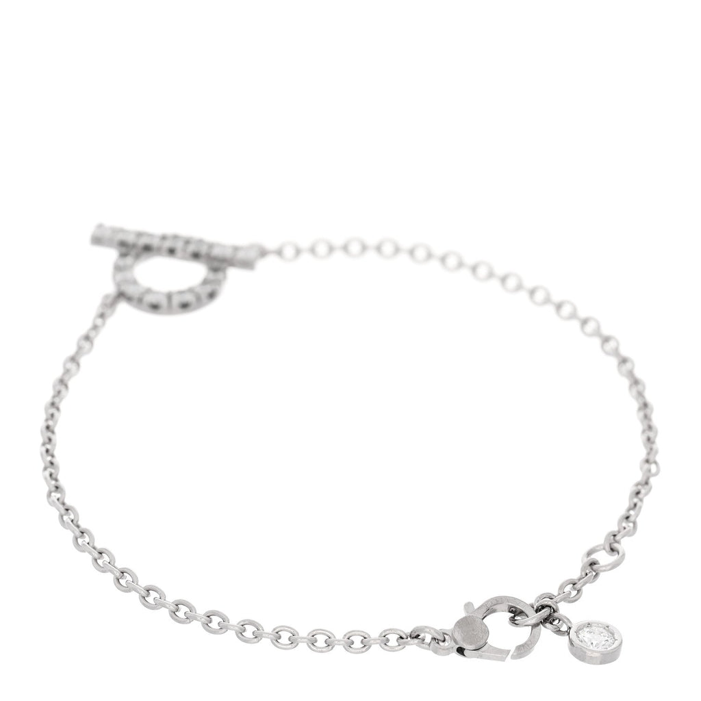 18K White Gold Diamond Finesse Bracelet SH
