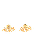 Pearl Tribal J Adior Earrings Gold White