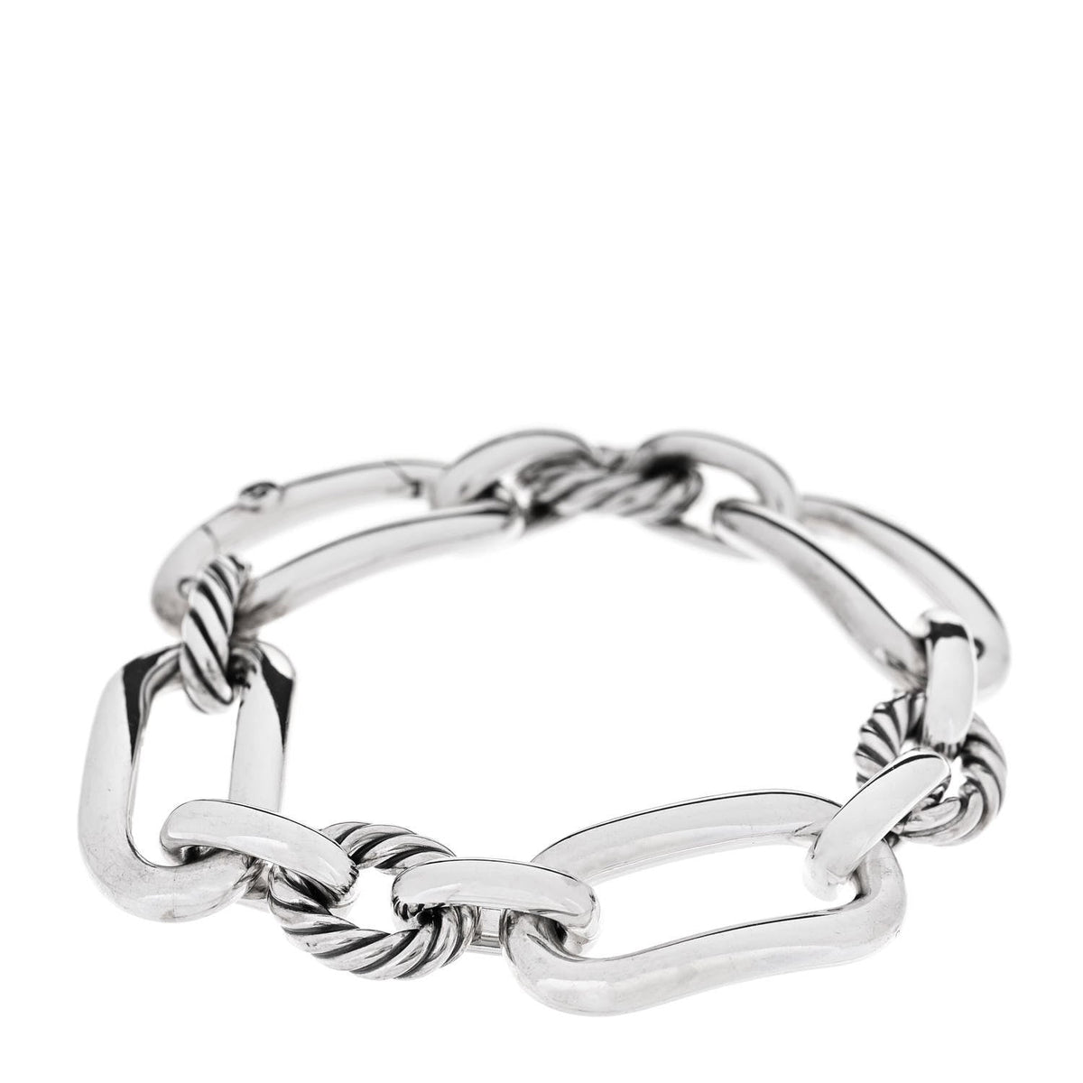 Sterling Silver 16mm Lexington Chain Bracelet
