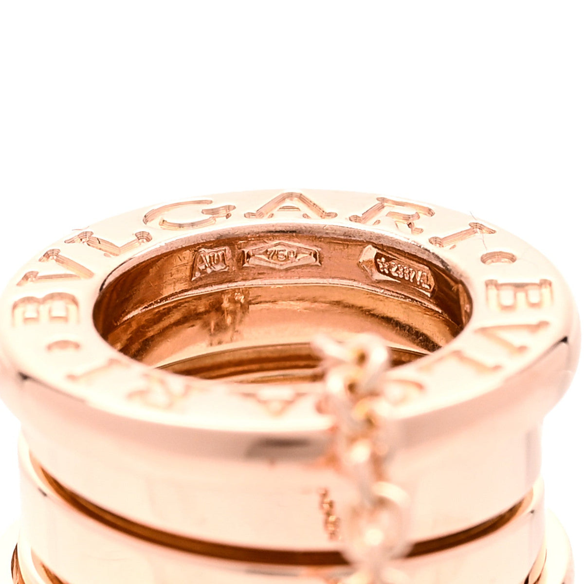 18K Rose Gold B.Zero1 Pendant Necklace