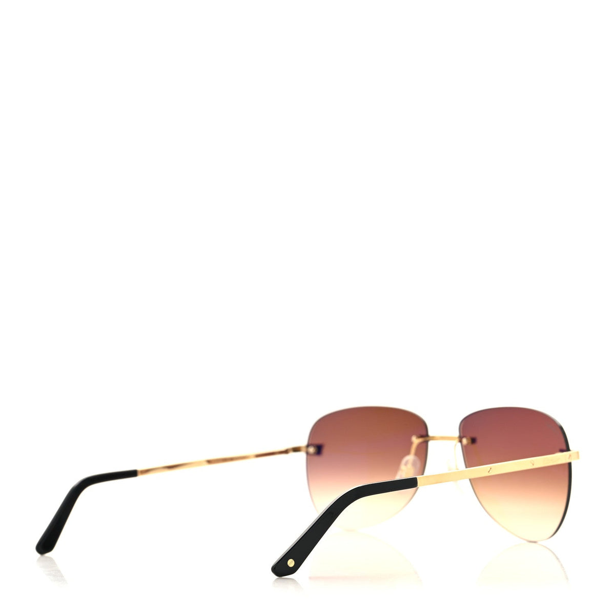 Metal Rimless CT0035RS Sunglasses Gold