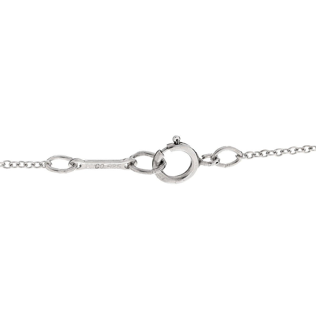 Sterling Silver Paloma Picasso Loving Heart Pendant Necklace