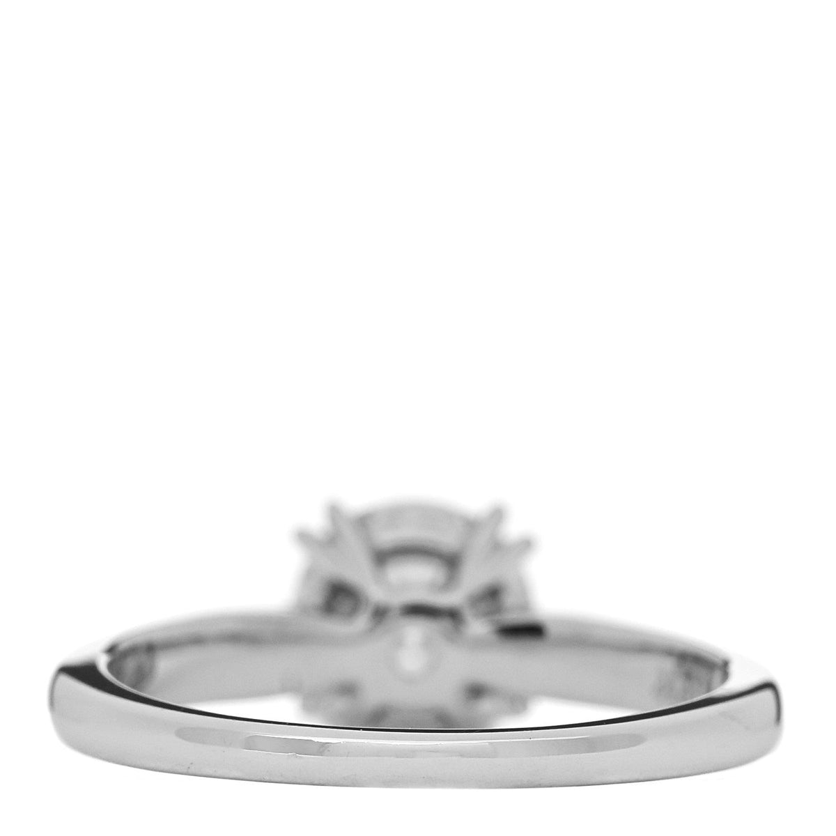 Platinum Diamond 1.01ct Round Brilliant Cut Solitaire Engagement Ring 48 4.5