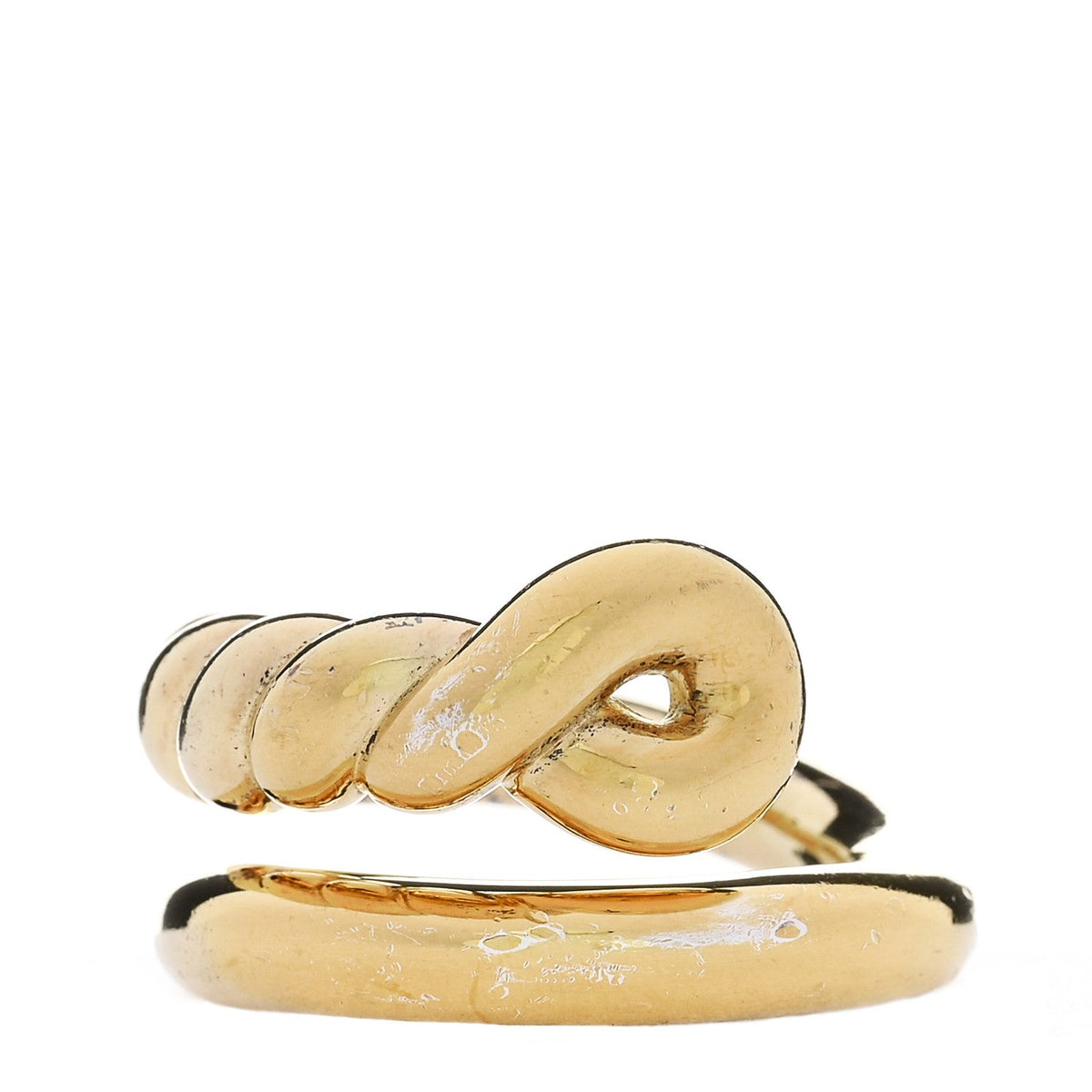 Sterling Silver Rope Twist Ring 57 8 Gold