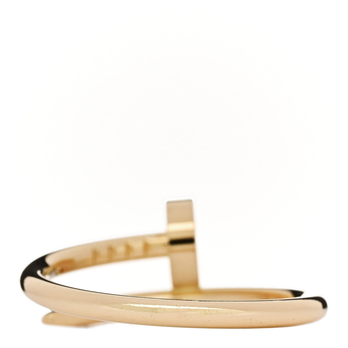 18K Yellow Gold Small Juste Un Clou Ring 50 5.25
