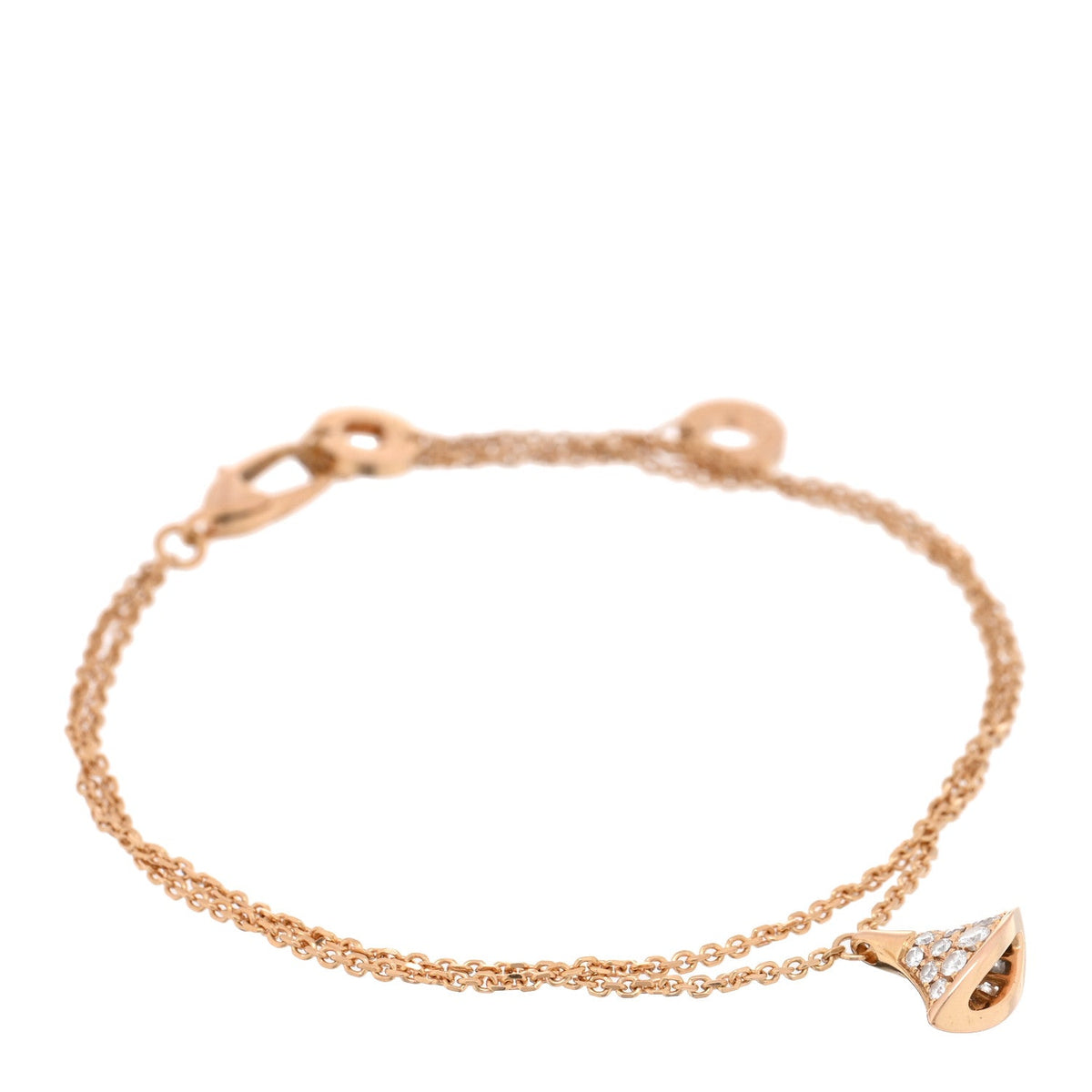 18K Rose Gold Diamond Divas' Dream Bracelet ML