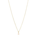 18K Yellow Gold Akoya Cultured Pearl 7-7.5mm Pendant Necklace
