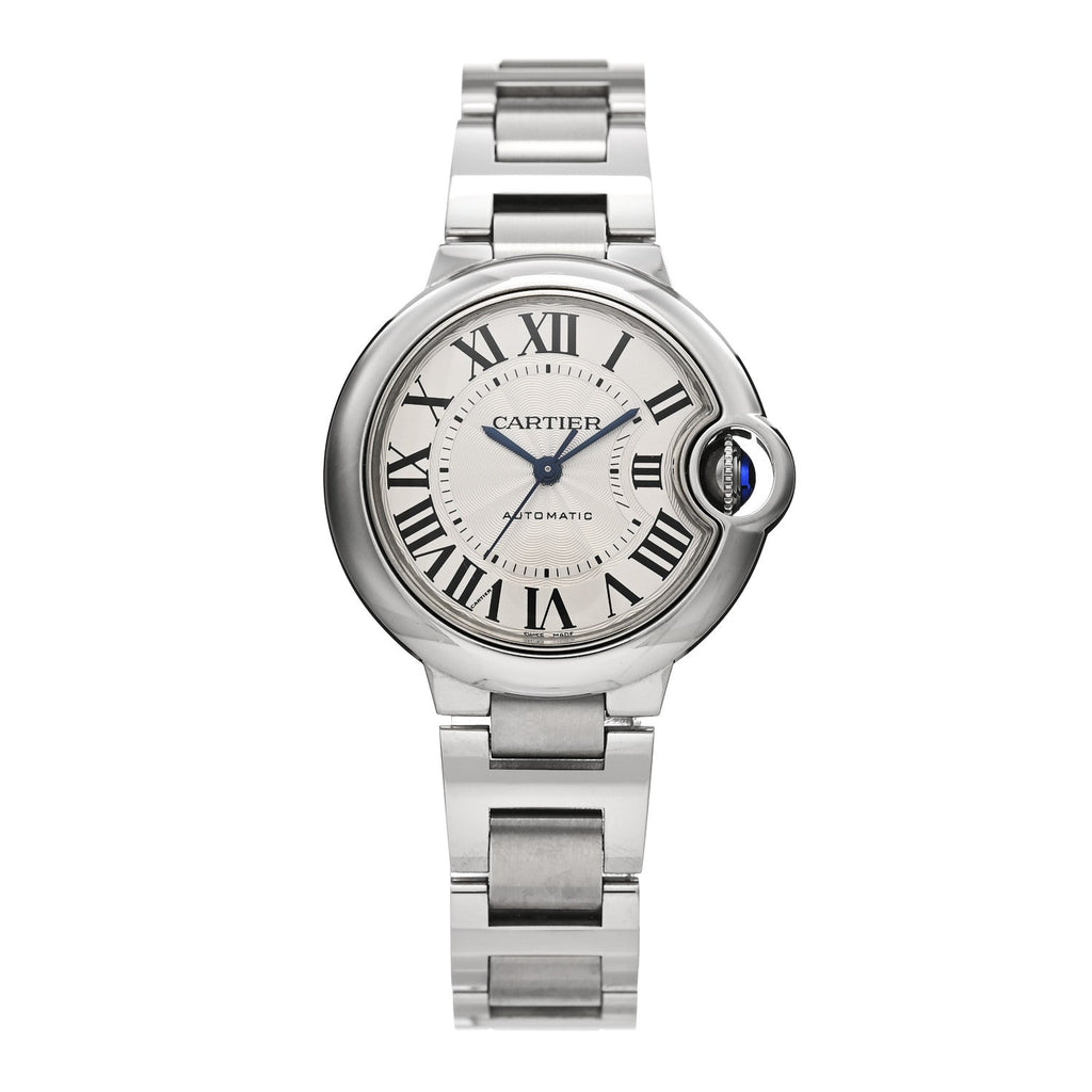 Stainless Steel 33mm Ballon Bleu De Cartier Automatic Watch