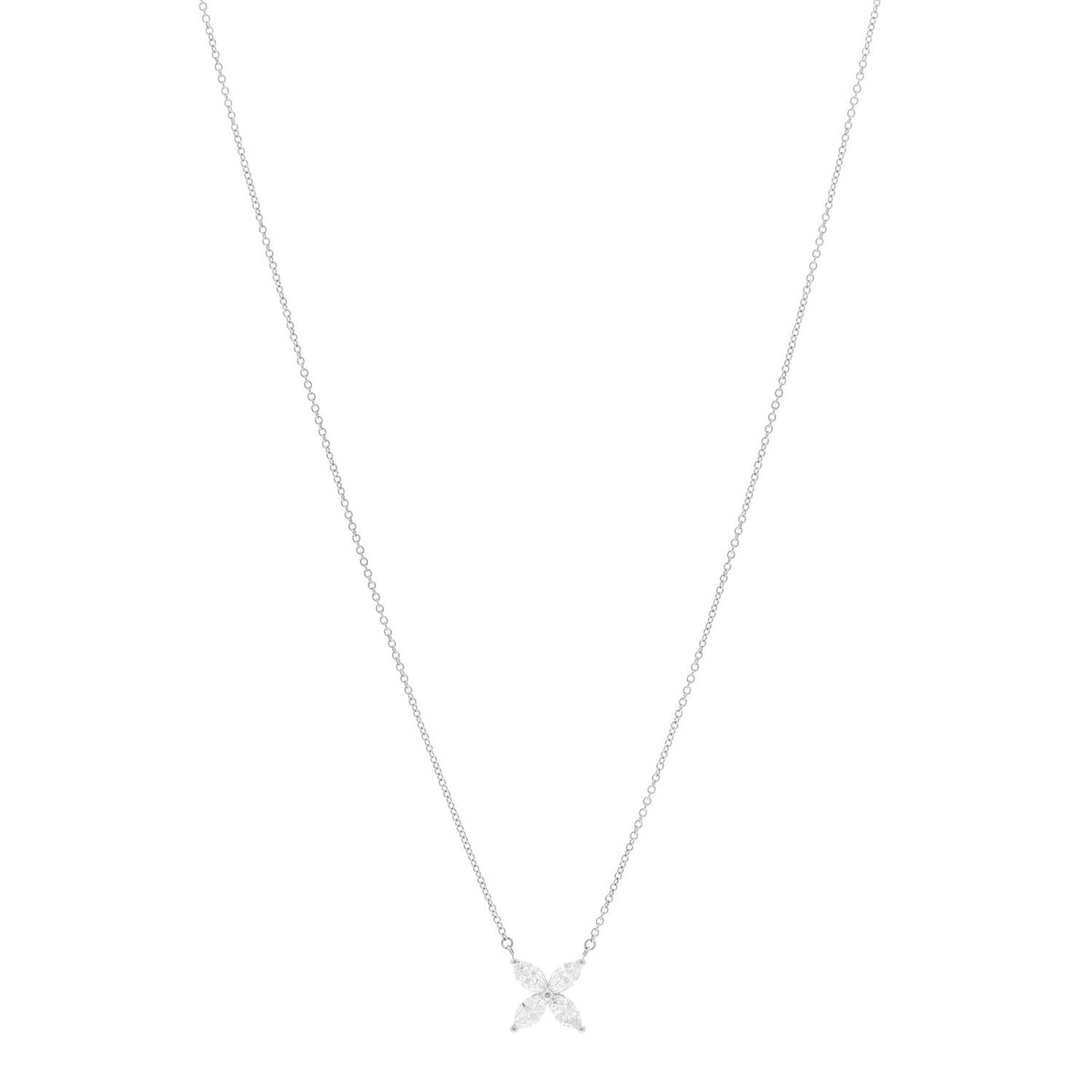 Platinum Diamond Large Victoria Necklace