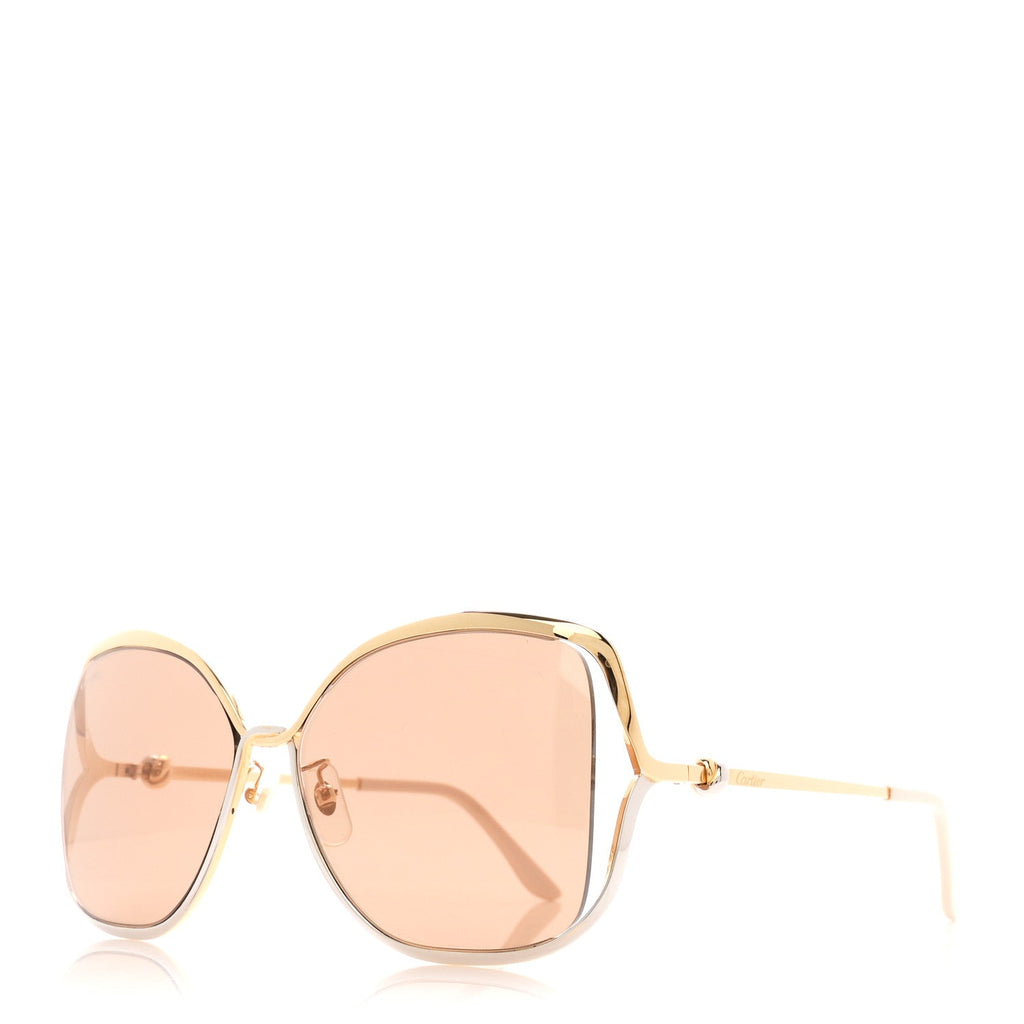 Metal Trinity Sunglasses CT0225SA Gold Silver