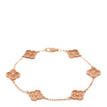 18K Rose Gold 6 Motifs Sweet Alhambra Bracelet