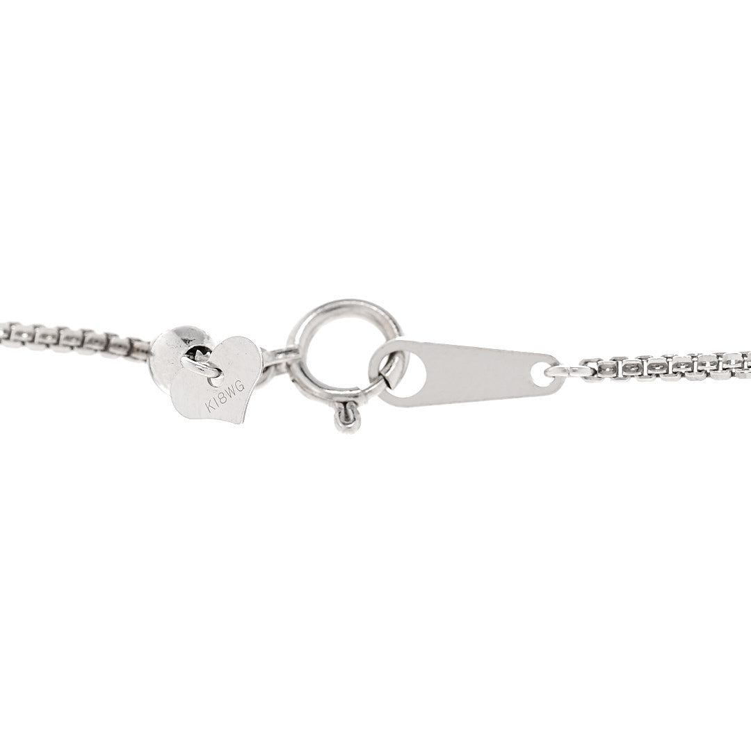 Platinum 18K White Gold Diamond 2.00ctw Pendant Necklace