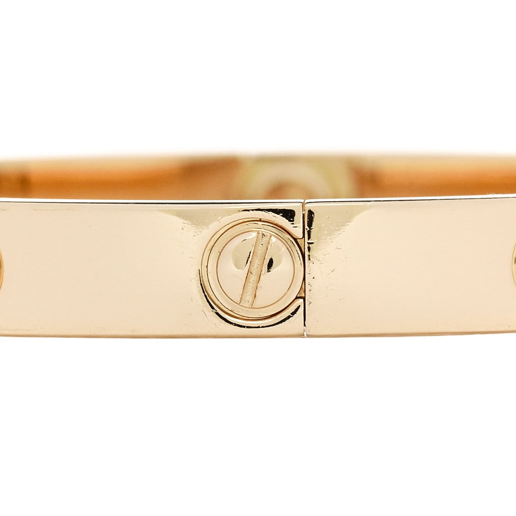 18K Yellow Gold LOVE Bracelet 16