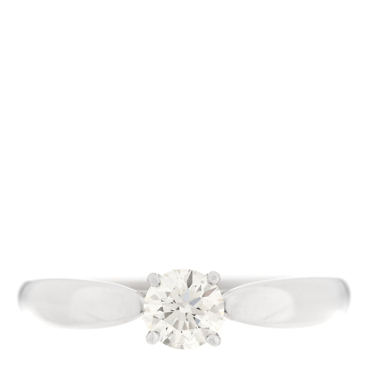 Platinum Diamond .30ct Harmony Solitaire Engagement Ring 49 5