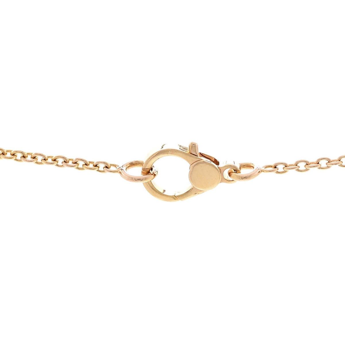 18K Rose Gold Diamond Finesse Pendant Necklace