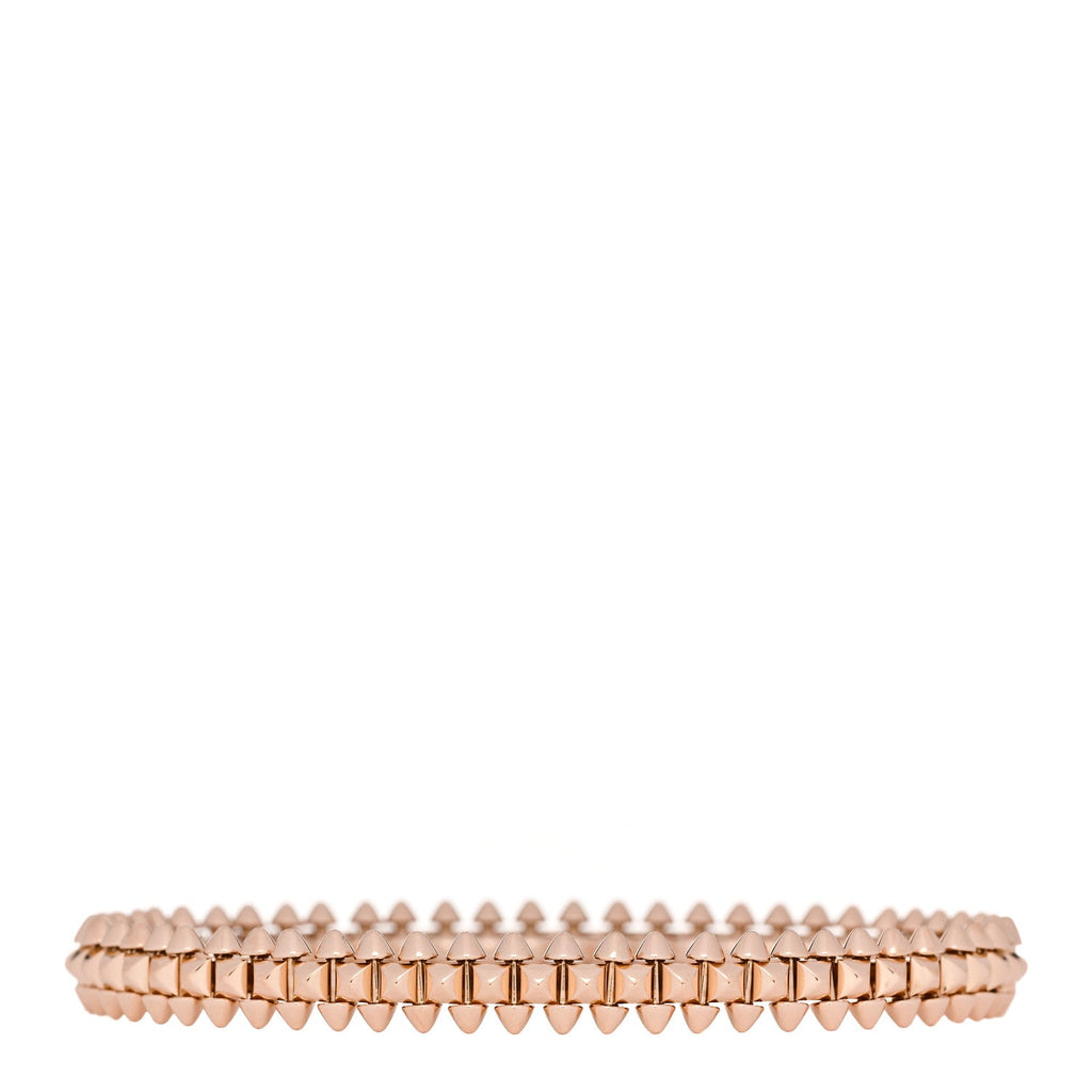 18K Pink Gold Small Clash De Cartier Bracelet 16