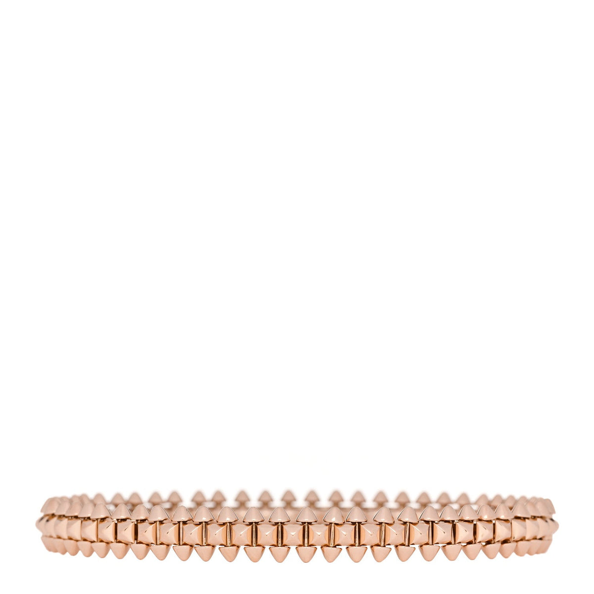 18K Pink Gold Small Clash De Cartier Bracelet 16