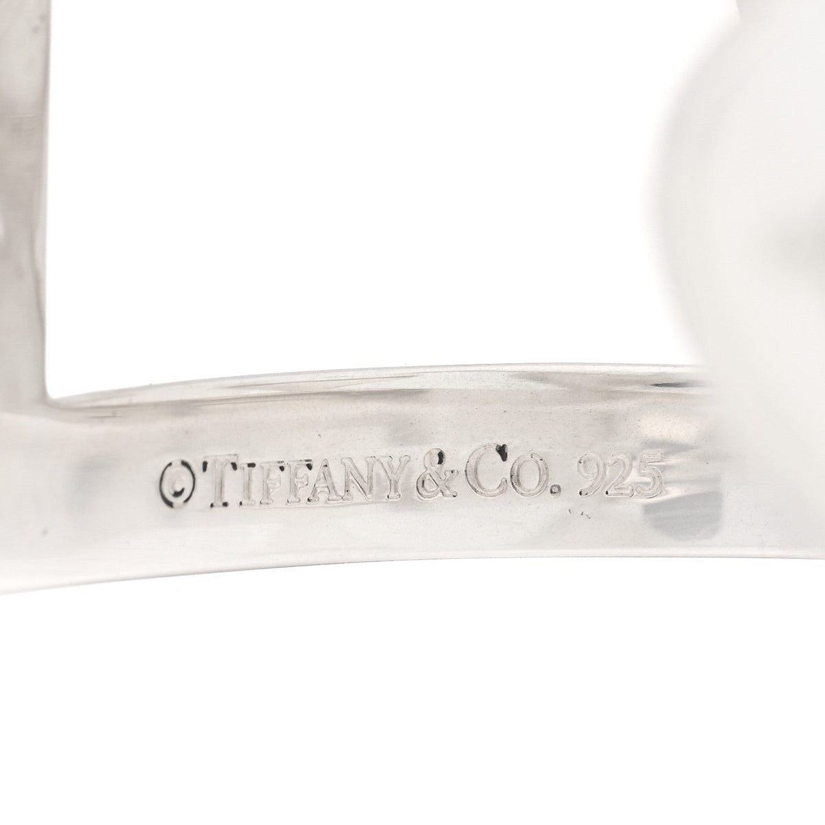 Sterling Silver Stencil Heart Cuff Bracelet