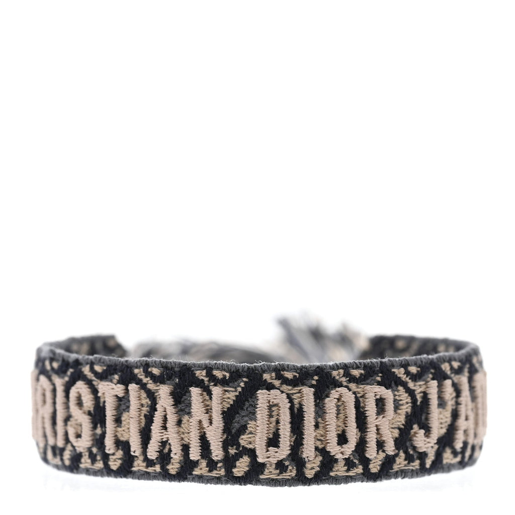 Woven Cotton J'Adior Friendship Bracelet Navy