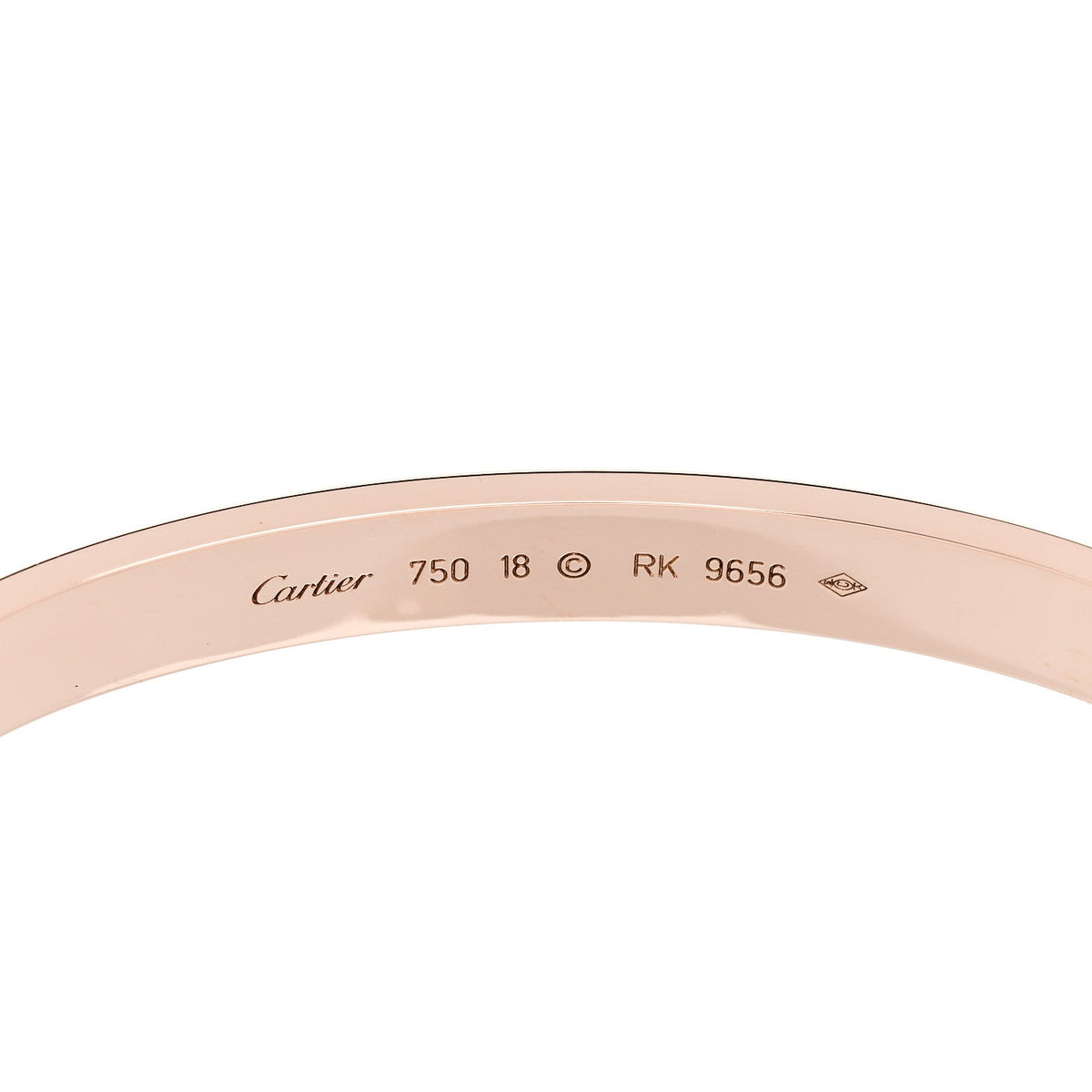 18K Pink Gold LOVE Bracelet 18