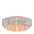 18K White Pink Gold 5.5mm Astro LOVE Ring 50 5.25