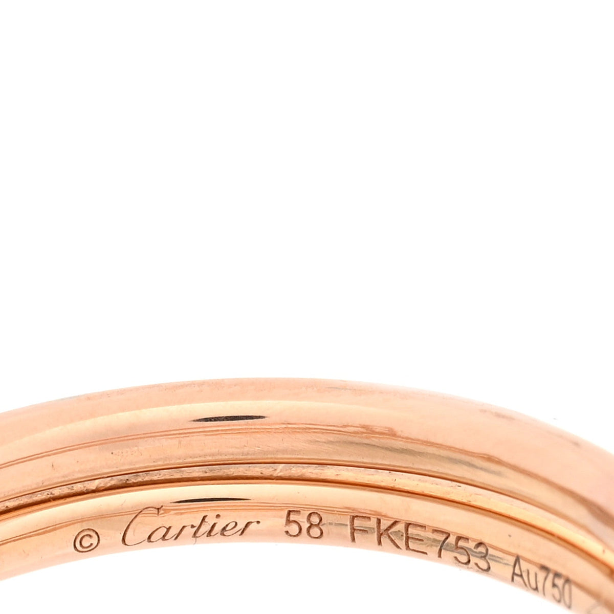 18K Yellow Gold Diamond Juste Un Clou Wrap Ring 58 8.25