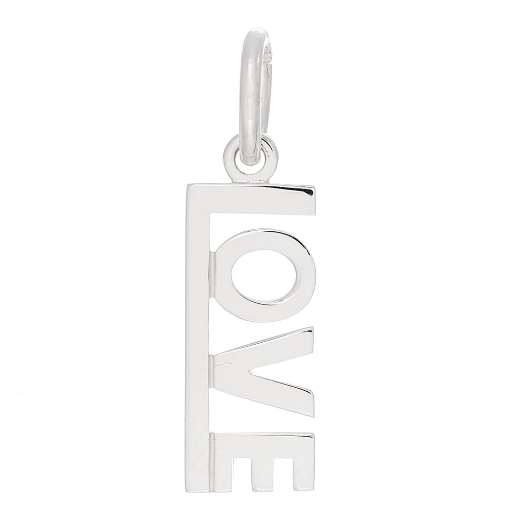 Sterling Silver LOVE Charm
