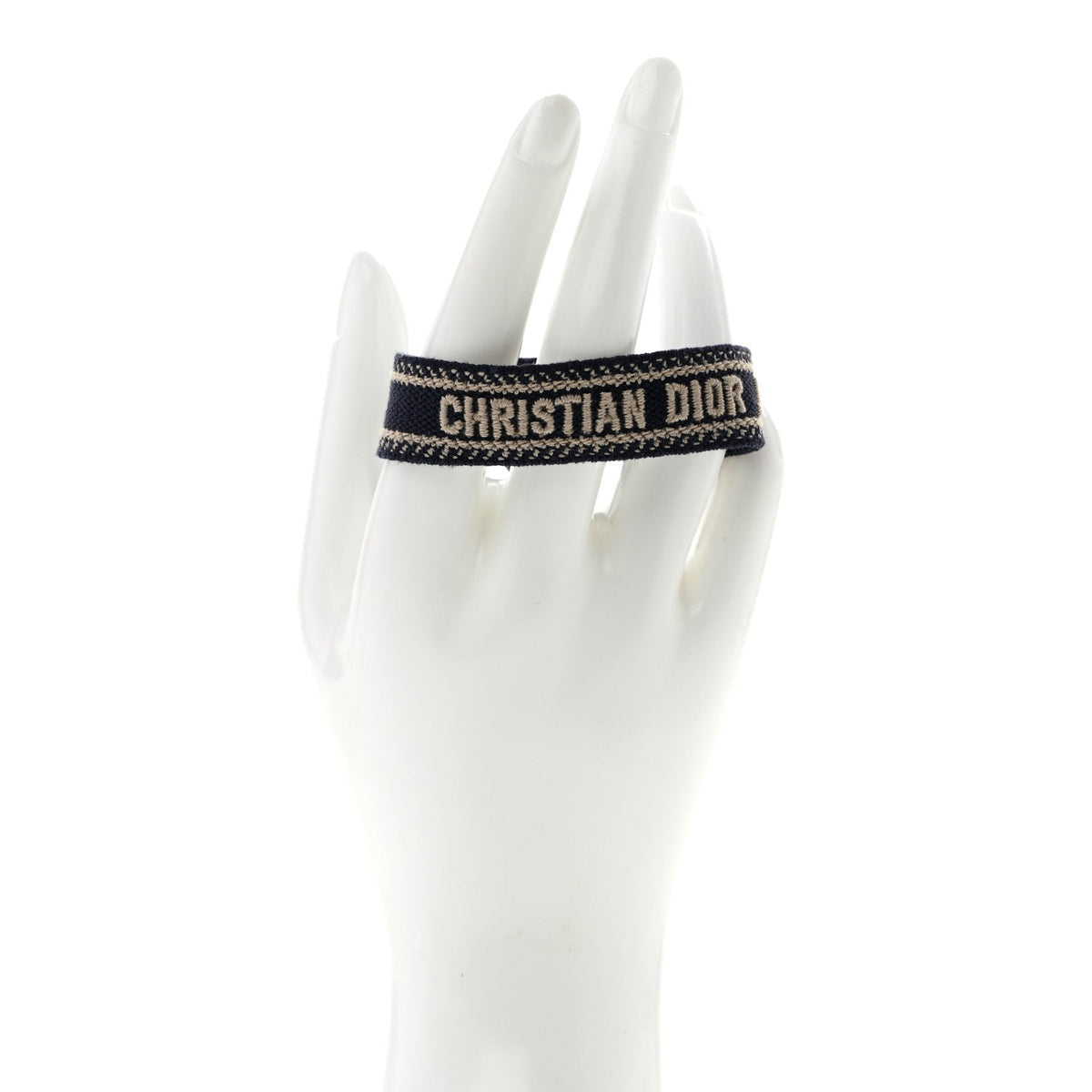 Woven Cotton J'Adior Friendship Bracelet Navy