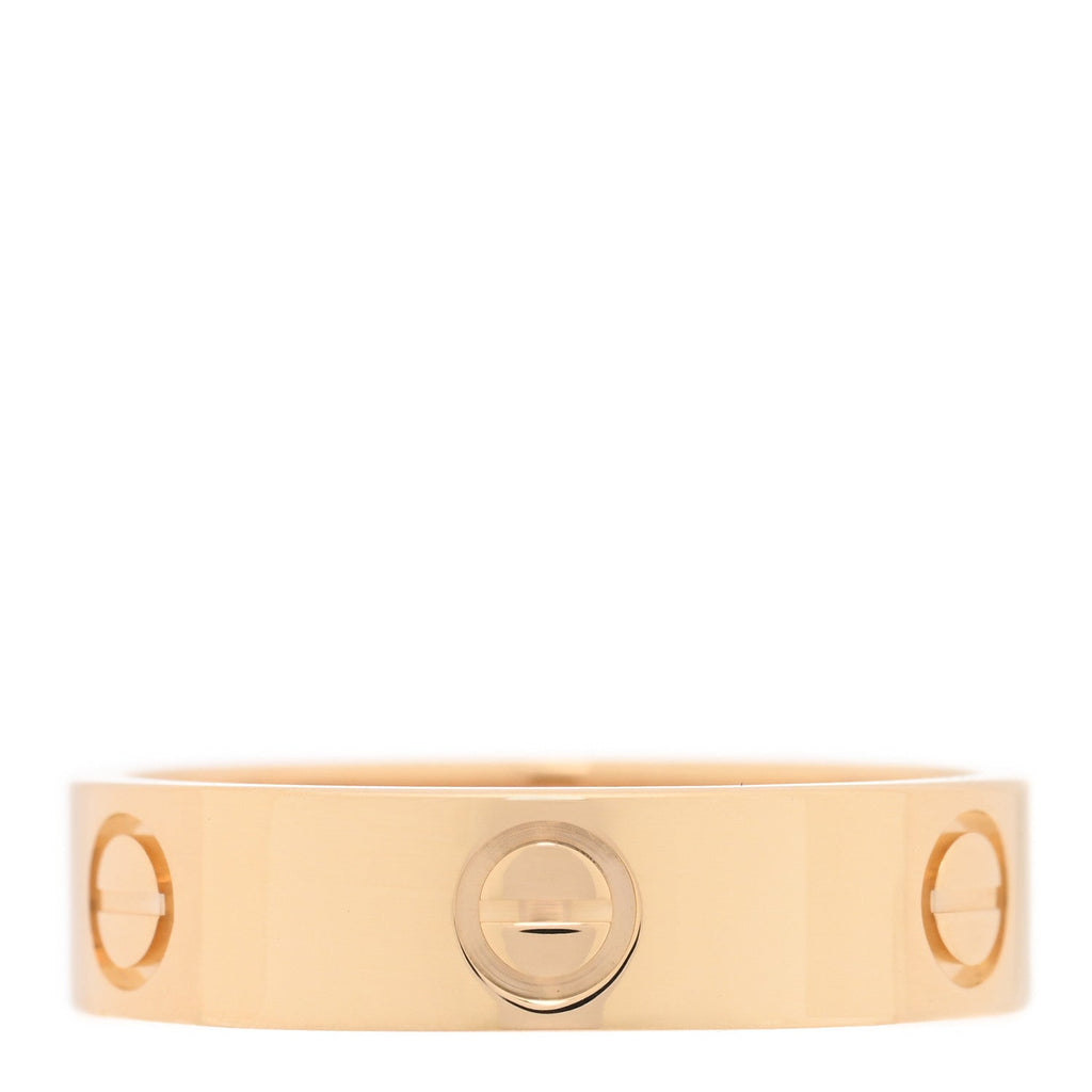 18K Yellow Gold 5.5mm LOVE Ring 61 9.5