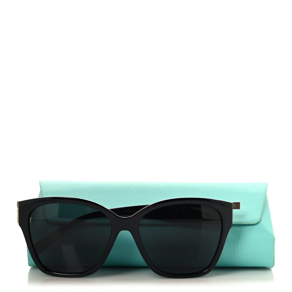 Acetate Square Sunglasses TF4254 Black