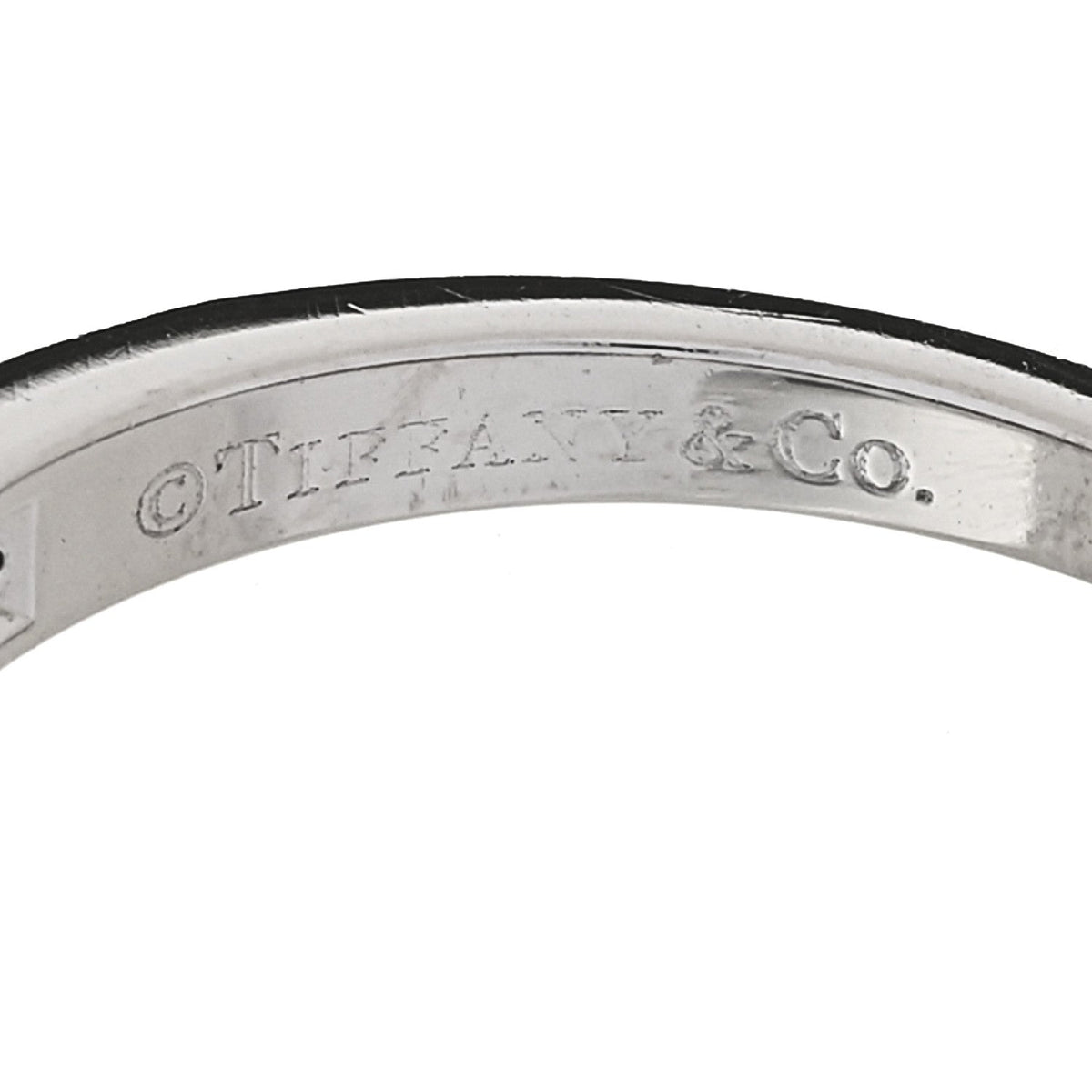 Platinum Diamond 2.5mm Half Circle Wedding Band Ring 50 5.25