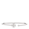 18K White Gold Diamond Idylle Blossom Twist Bracelet