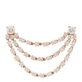 18K Rose Gold Diamond Bianca Earring