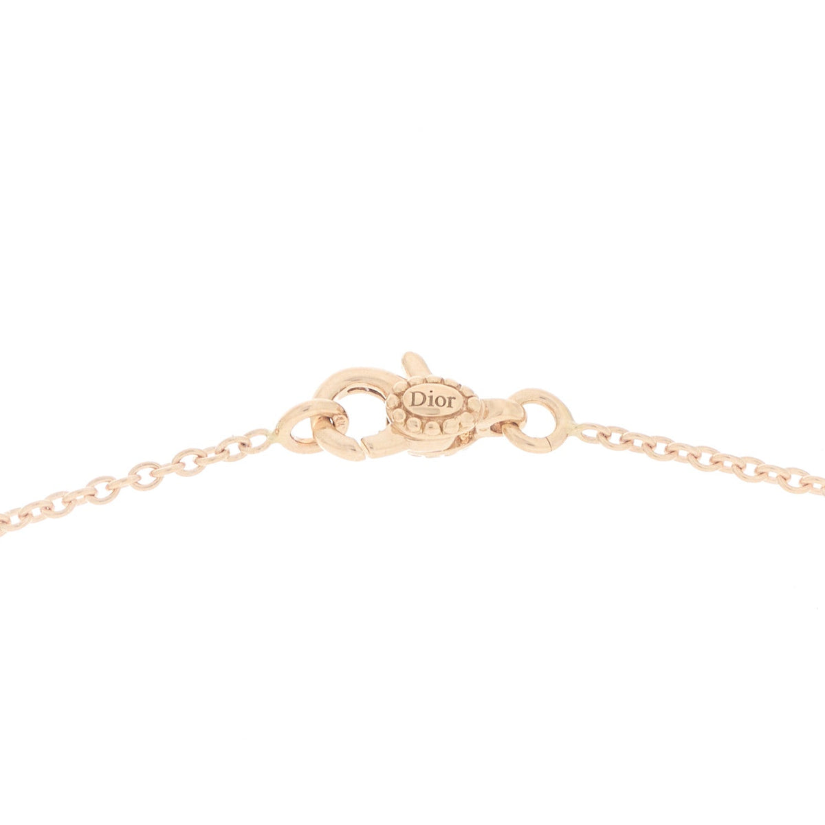 18K Rose Gold Diamond Small Rose Couture Necklace