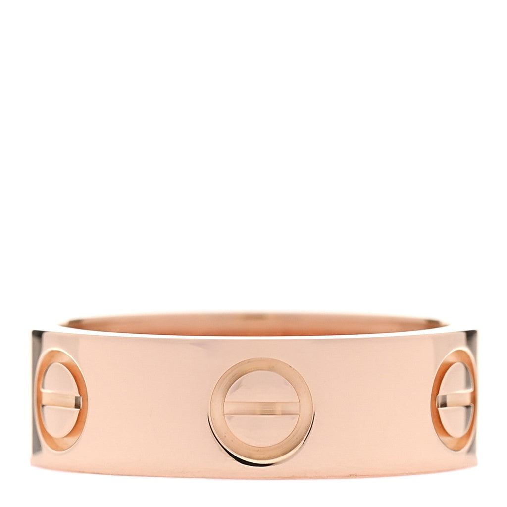 18K Pink Gold 5.5mm LOVE Ring 49 5