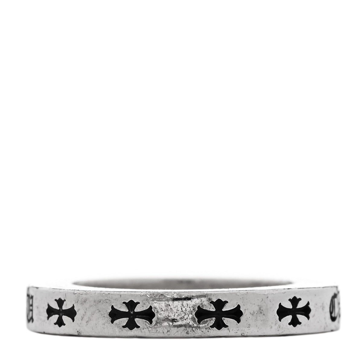 Sterling Silver CH Las Vegas Fck You Spacer Ring 49 5