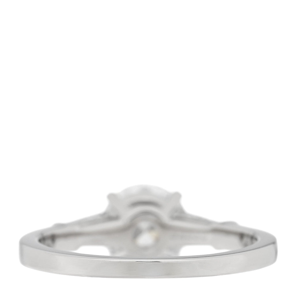 Platinum Diamond 1.25ct Three Stone Engagement Ring 51 5.75