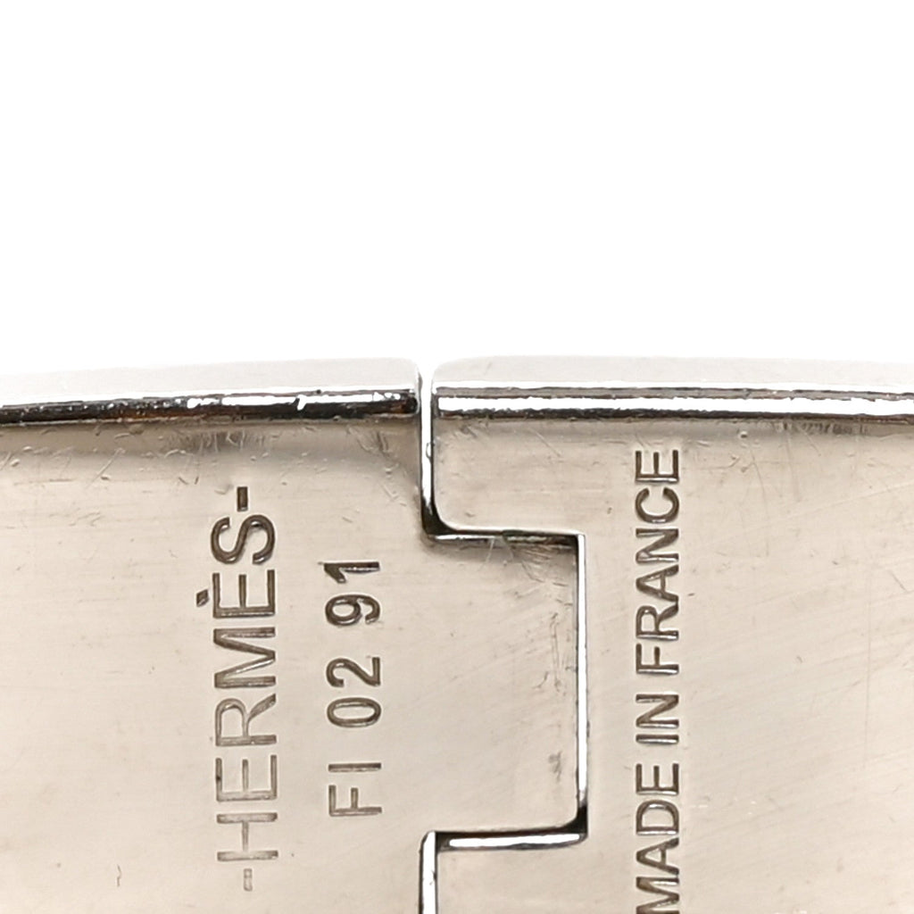 Matte Enamel Narrow Clic Clac HH Bracelet T4 Black