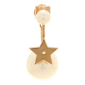 Pearl My ABCDior Tribales Etoile Earring Gold