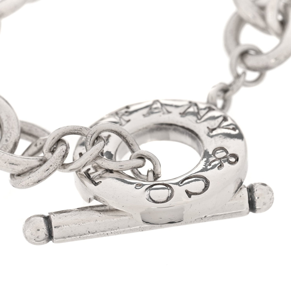 Sterling Silver Return To Tiffany Heart Tag Toggle Bracelet