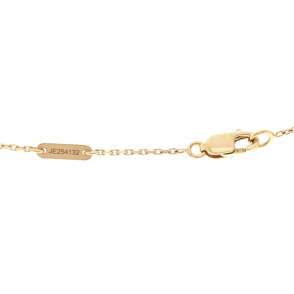 18K Rose Gold Sweet Alhambra Pendant Necklace